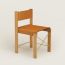 Equis d'Hermès chair, naturel