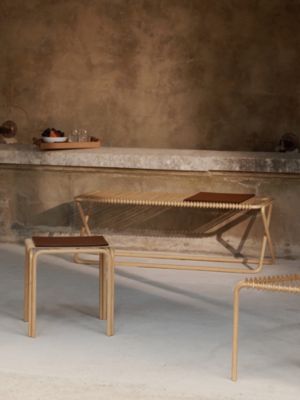 Karumi square stool, View: front, front, view 2 of 3