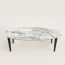 Metiers oval table, noir