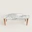 Metiers oval table, gold, We will notify you when this product is back in stock