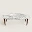 Metiers oval table, chocolat