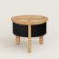 Metiers storage chest, noir