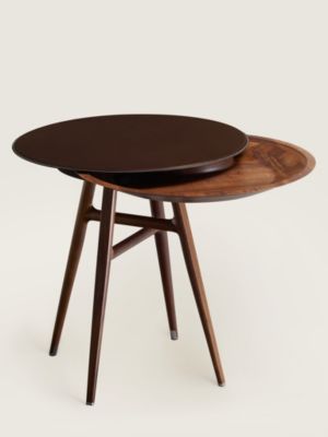 Les Necessaires d'Hermes "table a cachette" stool-table, large model, View: front, front, view 2 of 3