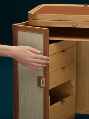 Coffre à lutrin Les Nécessaires d'Hermès, Vue: vue de face, front, vue 8 sur 9