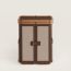 Les Necessaires d'Hermès folding desk, chocolat/étoupe