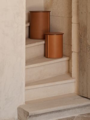 Equipages d'Hermès cork stool, small model, View: front, front, view 2 of 3