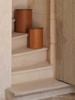 Equipages d'Hermès cork stool, large model, View: front, front, view 2 of 3