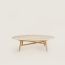 Les Necessaires d'Hermès satellite coffee table, large model, naturel