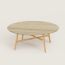 Table basse Satellite Les Nécessaires d'Hermès, moyen modèle, beige
