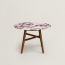 Les Necessaires d'Hermès satellite coffee table, small model, mauve