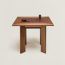 Atout d'Hermès games table, chocolat