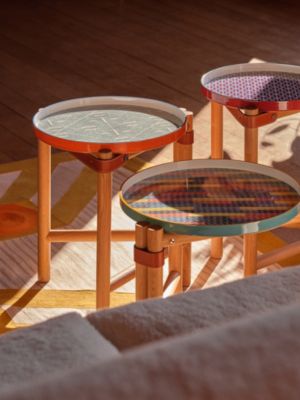 Les Trotteuses d'Hermès occasional table, large model, View: front, front, view 2 of 6