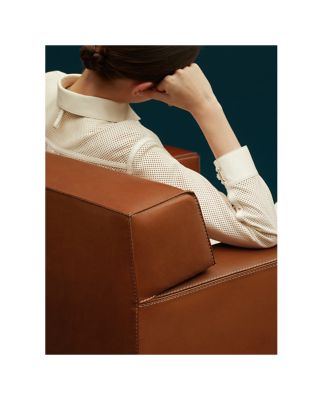 Reeditions J.-M. Frank by Hermès Club armchair, View: , worrn, view 4 of 4