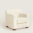 Reeditions J.-M. Frank by Hermès Club armchair, naturel