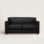 Reeditions J.-M. Frank by Hermès 2-seater sofa, noir, We will notify you when this product is back in stock