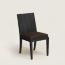 Reeditions Jean-Michel Frank par Hermès dining chair with armrests, ébène, We will notify you when this product is back in stock