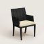 Reeditions Jean-Michel Frank par Hermès dining chair with armrests, ivoire, We will notify you when this product is back in stock