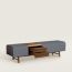 Cheval d'arçons bench Les Nécessaires d'Hermès, noir ébène/encre, We will notify you when this product is back in stock