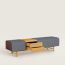 Cheval d'arçons bench Les Nécessaires d'Hermès, chocolat/encre, We will notify you when this product is back in stock