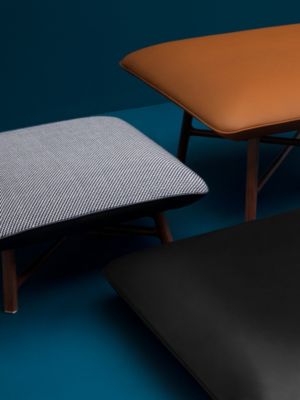 Silla "carré d'assise" Les Nécessaires d'Hermès, tamaño alto 65, Vista: vista de frente, front, vista 2 de 3