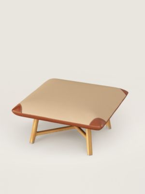 Les Necessaires d'Hermès “carre d'assise” 로우 스툴, 미디엄 모델 65