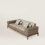 Sofa Sellier 2-seater, étoupe/gris ponce