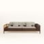 Sofa Sellier 2-seater, chocolat/ébène, We will notify you when this product is back in stock