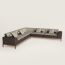 Sofa Sellier 5-seater corner, noir ébène/ébène, We will notify you when this product is back in stock