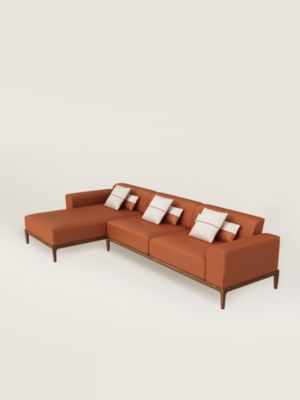 Sofa Sellier 2-seater with lounge chair