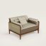 Fauteuil Sofa Sellier, étoupe/gris ponce