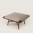 Les Necessaires d'Hermès "carre d'assise" low stool, high model 85, chocolat/ébène, We will notify you when this product is back in stock