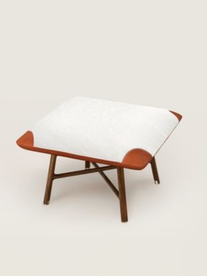 Les Necessaires d'Hermès “carre d'assise” 로우 스툴, 하이 모델 65