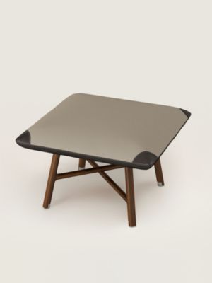 Les Necessaires d'Hermès "carre d'assise" low stool, high model 65