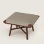 Les Necessaires d'Hermès "carre d'assise" low stool, high model 65, chocolat/ébène, We will notify you when this product is back in stock