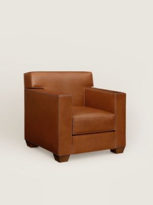 Reeditions J.-M. Frank par Hermès club armchair
