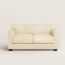 Reeditions J.-M. Frank by Hermès 2-seater sofa, ivoire, We will notify you when this product is back in stock