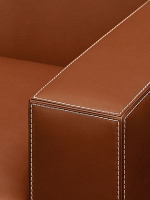 3-Sitzer-Sofa Rééditions J.-M. Frank par Hermès, Ansicht: Vorderansicht, front, Ansicht 2 von 3