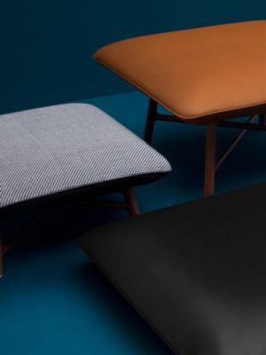 Carré d'assise Les Nécessaires d'Hermès, modèle haut 65, Vue: vue de face, front, vue 3 sur 3