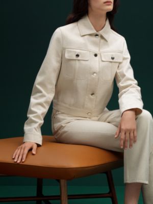 Les Necessaires d'Hermès "carre d'assise" low stool, high model 85, View: Worn, worn, view 6 of 6