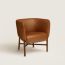 Fauteuil Cabriolet Les Nécessaires d'Hermès, fauve