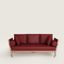 Matieres reception sofa, rouge H, no stock