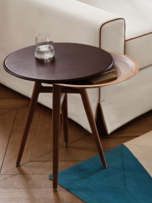Les Necessaires d'Hermès "hide-and-seek" stool-table, large model, View: front, front, view 4 of 4
