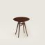 Les Necessaires d'Hermès "hide-and-seek" stool-table, small model, chocolat