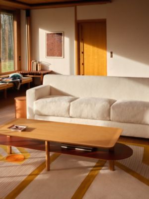 Reeditions Jean-Michel Frank par Hermès 3-seater sofa, View: front, front, view 2 of 3