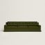 Sofa Contour d'Hermès 3-seater, vert