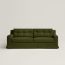 Sofa Contour d'Hermès 2-seater, vert