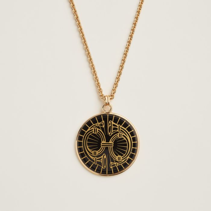 Medaille Quadrige necklace, small model | Hermès USA
