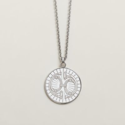◆HERMES◆Medaille Bijou Deux Cors necklace, small model Medaille Bijou Deux Cors necklace, small model | Hermès Thailand