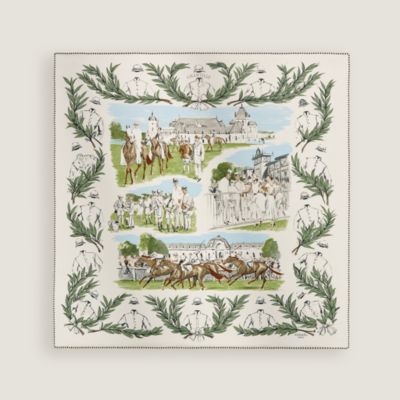 Champ de Courses a Chantilly scarf 70