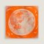 Clair de Lune scarf 70, orange/beige clair